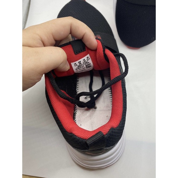 Puma Wired Run Shoes Sneakers Black Red Lace Up 4.5C - Picture 5 of 6